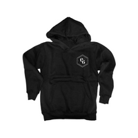 Black Long Sleeve Pullover Hoodie