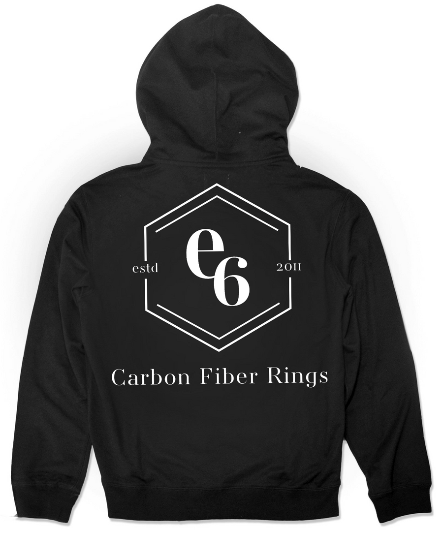 Black Long Sleeve Pullover Hoodie